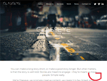 Tablet Screenshot of glasseye.ie